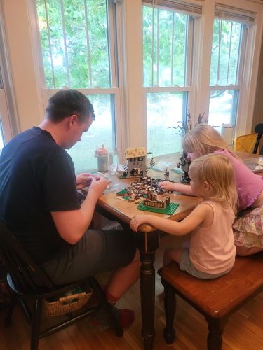 Adam Berry loves spending time with his daughters, Lucy and Evelyn.